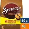 Senseo Strong Koffiepads - 10 X 48 Stuks 2 Senseo Strong Koffiepads - 10 X 48 Stuks -Koffie Kortings Winkel 1000x1200