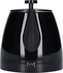 Vaja® Theepot Juliette Met Filter - Dubbelwandig -Theekan 1.0L - Glimmend Zwart -Koffie Kortings Winkel 1043x1200 4