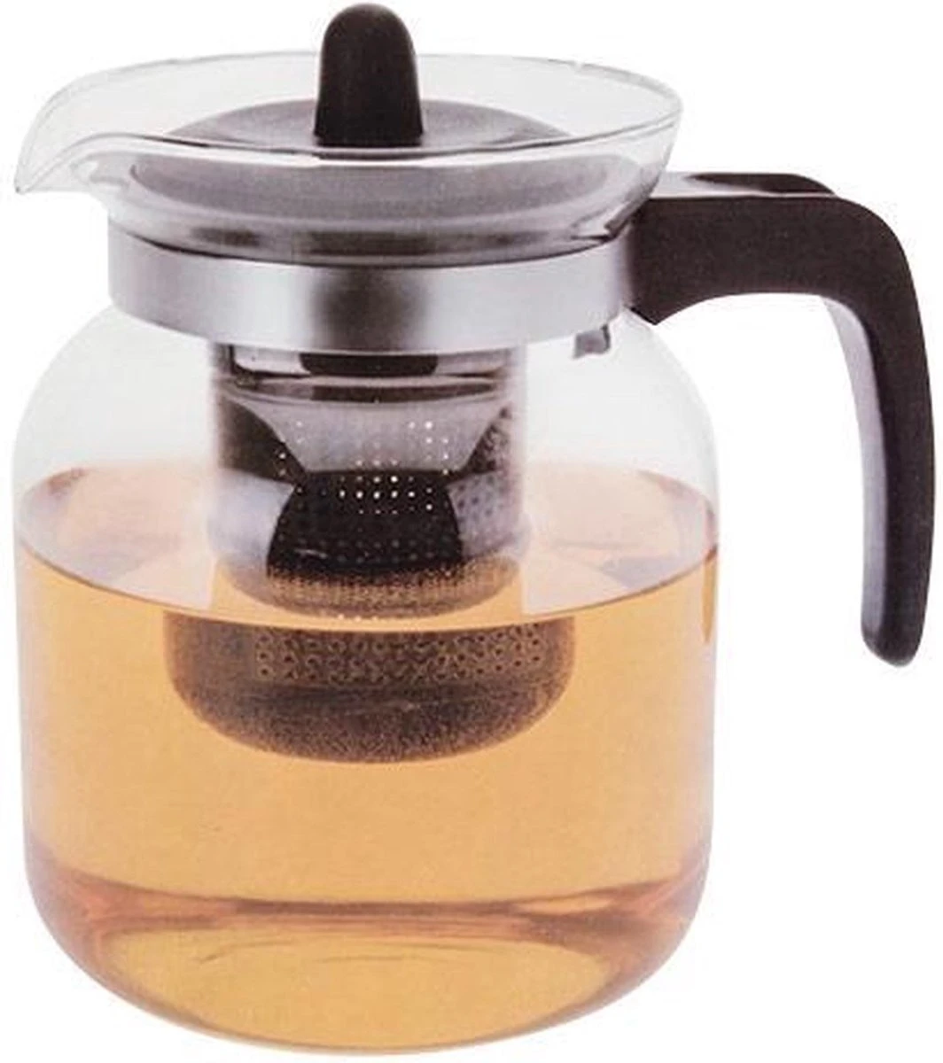 Merkloos Theepot Met Thee Infuser 1.5 L 5 Merkloos Theepot Met Thee Infuser 1.5 L - Afbeelding 3