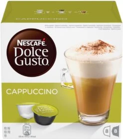Nescafé Dolce Gusto Cappuccino - 6 X 16 Capsules -Koffie Kortings Winkel 1064x1200