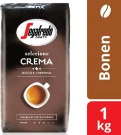 Segafredo Selezione Crema - 1 Kg -Koffie Kortings Winkel 1070x1200