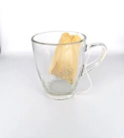 Merkloos 200x Lege Theezakjes - Papieren Theefilters Met Trekkoordje - Ongebleekt - 9 X 7 CM -Koffie Kortings Winkel 1073x1200