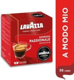 Lavazza A Modo Mio Passionale 36 Stuks -Koffie Kortings Winkel 1118x1200