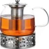 Monzana Theepot Glas - Met Theepotverwarmer – Voor 1,5 Liter RVS Zeef 1 Monzana Theepot Glas - Met Theepotverwarmer – Voor 1,5 Liter RVS Zeef -Koffie Kortings Winkel 1118x1200 3
