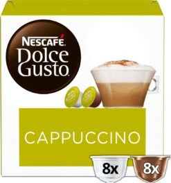 Nescafé Dolce Gusto Cappuccino Capsules - 48 Koffiecups -Koffie Kortings Winkel 1122x1200