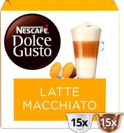 Nescafé Dolce Gusto Latte Macchiato Capsules - 90 Koffiecups -Koffie Kortings Winkel 1124x1200 1