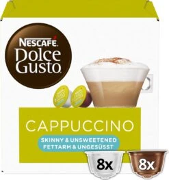 Nescafé Dolce Gusto Cappuccino Light Capsules - 48 Koffiecups -Koffie Kortings Winkel 1129x1200 3