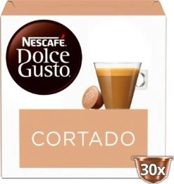 Nescafé Dolce Gusto Cortado Espresso Macchiato Capsules - 90 Koffiecups -Koffie Kortings Winkel 1132x1200 12