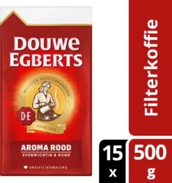Douwe Egberts Aroma Rood Filterkoffie - 15 X 500 Gram -Koffie Kortings Winkel 1132x1200 6