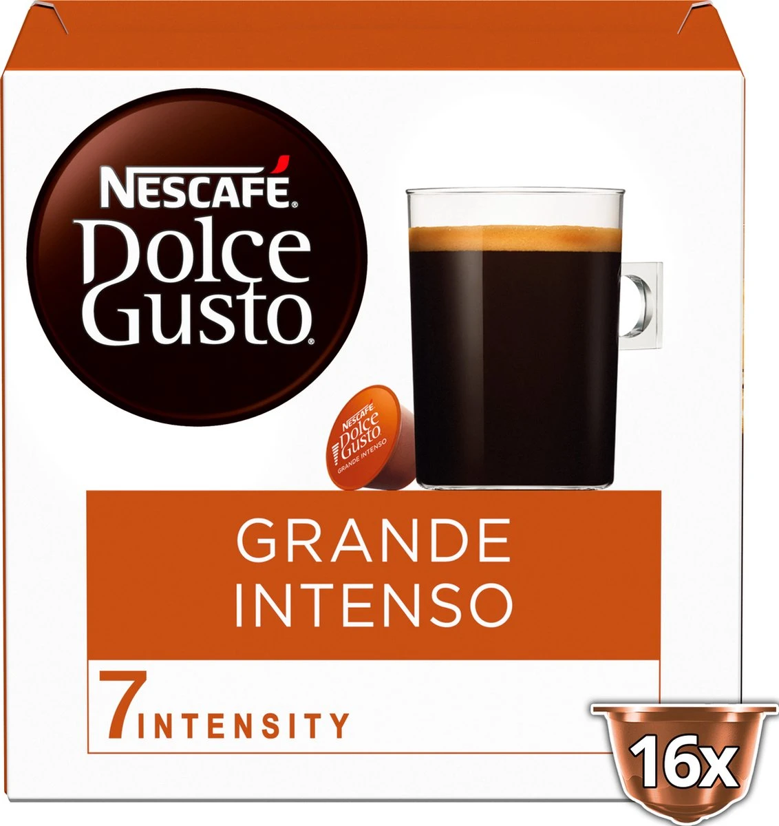 Nescafé Dolce Gusto Grande Intenso Capsules - 48 Koffiecups 5 Nescafé Dolce Gusto Grande Intenso Capsules - 48 Koffiecups - Afbeelding 3