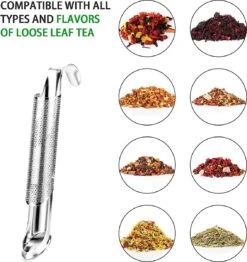 BOTC Thee Infuser - RVS - Theezeef - Thee Knijptang - Thee Ei - Theepot Infuser - Theezeefje -KOMEO160 -Koffie Kortings Winkel 1133x1200 1