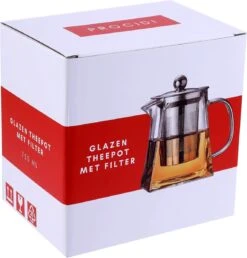 Procidi® Glazen Theepot Met Filter - Theekan Met Infuser - Dubbelwandig Borosilicaat Glas - Thee Thermoskan - Koffiekan 750 ML - Teapot -Koffie Kortings Winkel 1149x1200 1
