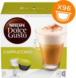 Nescafé Dolce Gusto Cappuccino - 6 X 16 Capsules -Koffie Kortings Winkel 1171x1200