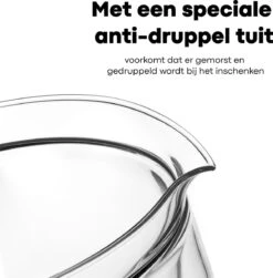 Vatten® Premium Glazen Theepot - 700ml - Dubbelwandig - Anti-drup - Transparant -Koffie Kortings Winkel 1181x1200 2