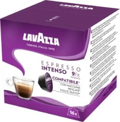Lavazza Espresso Intenso Capsules - Geschikt Voor Dolce Gusto Apparaat - 16 Stuks X3 9 Lavazza Espresso Intenso Capsules - Geschikt Voor Dolce Gusto Apparaat - 16 Stuks X3 -Koffie Kortings Winkel 1187x1200