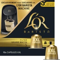 L'OR BARISTA XXL Filter Grand Matin (5) - 5 X 10 Koffiecups -Koffie Kortings Winkel 1195x1200