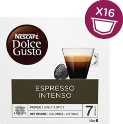 Nescafé Dolce Gusto Espresso Intenso Cups - 3 X 16 Stuks -Koffie Kortings Winkel 1197x1200 2