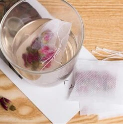 Merkloos Lege Theezakjes | 100 STUKS| 5,5 X 7 Cm Theefilters |Heerlijke Zelfgemaakte Thee | High Tea Party Met Vrienden -Koffie Kortings Winkel 1197x1200 6