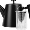 Castagnola Theepot Met Filter – Theekan – Theepot Dubbelwandig – Theepot Roestvrijstaal – Hoogwaardig RVS – 1 Liter – 5 Kopjes Thee – Zwart 1 Castagnola Theepot Met Filter – Theekan – Theepot Dubbelwandig – Theepot Roestvrijstaal – Hoogwaardig RVS – 1 Liter – 5 Kopjes Thee – Zwart -Koffie Kortings Winkel 1200x1007 2