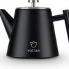 Vatten® - Premium RVS Theepot - Incl. RVS Theefilter - 1L - Zwart - Dubbelwandig -Koffie Kortings Winkel 1200x1014 12