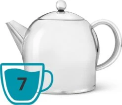Bredemeijer - Theepot Minuet Santhee 1,4L Glanzend Dubbelwandig -Koffie Kortings Winkel 1200x1040