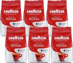 Lavazza Qualita Rossa Koffiebonen - 6x1KG -Koffie Kortings Winkel 1200x1048