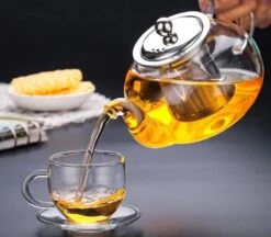 Glazen Theepot Met Filter (RVS) - 1.2 Liter - Thee Infuser – Borosilicaat – Anti-druppel Tuit 11 Glazen Theepot Met Filter (RVS) - 1.2 Liter - Thee Infuser – Borosilicaat – Anti-druppel Tuit -Koffie Kortings Winkel 1200x1050