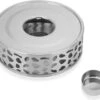 INTIRILIFE Theepot Warmer In Zilver – Roestvrijstalen Theepot Met Patroon Voor Hittebestendige Theepotten – Roestvrijstalen Theewarmer Voor Koffie, Thee En Nog Veel Meer. -Koffie Kortings Winkel 1200x1057