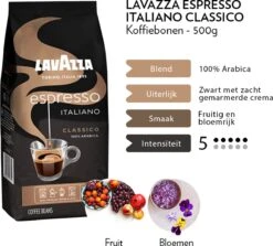 Lavazza Espresso Italiano Classico Koffiebonen - 500 Gram X4 11 Lavazza Espresso Italiano Classico Koffiebonen - 500 Gram X4 -Koffie Kortings Winkel 1200x1082 1