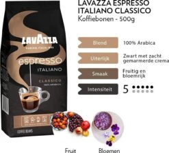 Lavazza Espresso Italiano Classico Koffiebonen - 500 Gram X6 -Koffie Kortings Winkel 1200x1082