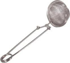 Merkloos 1 Stuk - Theezeef - RVS - Thee-ei - Kruidenbol - RVS - Theezeefje Voor Losse Thee - Thee Bal - Lengte 16cm - Diameter 4.5cm - Thee Zeef -Koffie Kortings Winkel 1200x1084