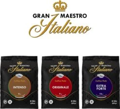Gran Maestro Italiano – Extra Forte - Koffiepads - Senseo Compatibel Pads – Krachtig En Karakteristiek - 6 X 36 Pads -Koffie Kortings Winkel 1200x1094 1