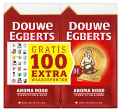 Douwe Egberts Aroma Rood Filterkoffie - Dubbelpak 6 X 1000 Gram -Koffie Kortings Winkel 1200x1102