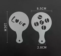 Koffie Figuurtjes Maker - Latte Art - Cacao Vormpjes - 16 Verschillende Houders - Cappuccino - Latte Macchiato - Hartjes Maker 9 Koffie Figuurtjes Maker - Latte Art - Cacao Vormpjes - 16 Verschillende Houders - Cappuccino - Latte Macchiato - Hartjes Maker -Koffie Kortings Winkel 1200x1103 1