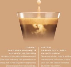 Nescafé Dolce Gusto Cortado Espresso Macchiato Capsules - 90 Koffiecups -Koffie Kortings Winkel 1200x1130