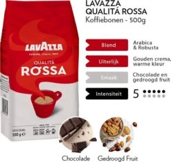 Lavazza Qualita Rossa Koffiebonen - 500 Gram X6 11 Lavazza Qualita Rossa Koffiebonen - 500 Gram X6 -Koffie Kortings Winkel 1200x1144