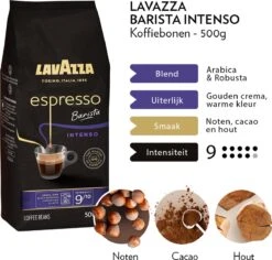 Lavazza Espresso Barista Intenso Koffiebonen - 500 Gram X4 -Koffie Kortings Winkel 1200x1148