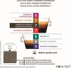 Nescafé Dolce Gusto Espresso Intenso Capsules - 90 Koffiecups -Koffie Kortings Winkel 1200x1153