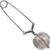Merkloos 1 Stuk - Theezeef - RVS - Thee-ei - Kruidenbol - RVS - Theezeefje Voor Losse Thee - Thee Bal - Lengte 16cm - Diameter 4.5cm - Thee Zeef
