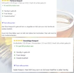 Tolussa Premium Theepot Glas Met Filter - 1.25L - Zwart - Isolerend - Lekt Niet -Koffie Kortings Winkel 1200x1179 4