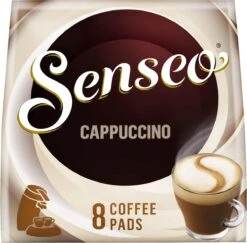 Senseo Cappuccino Koffiepads - 2/9 Intensiteit - 10 X 8 Pads -Koffie Kortings Winkel 1200x1181 3