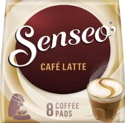 Senseo Café Latte Koffiepads - 2/9 Intensiteit - 4 X 8 Pads 16 Senseo Café Latte Koffiepads - 2/9 Intensiteit - 4 X 8 Pads -Koffie Kortings Winkel 1200x1184 4