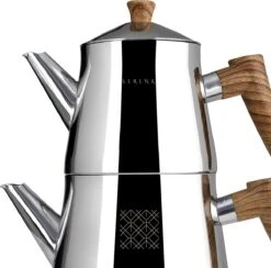 Serenk Definition Turkse Theepot - Inductie Geschikt - Theepottenset - RVS -Koffie Kortings Winkel 1200x1185 1