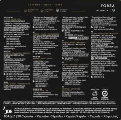 L'OR Espresso Forza Koffiecups - Intensiteit 9/12 - 10 X 20 Capsules -Koffie Kortings Winkel 1200x1187