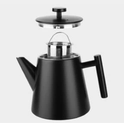 Castagnola Theepot Met Filter – Theekan – Theepot Dubbelwandig – Theepot Roestvrijstaal – Hoogwaardig RVS – 1 Liter – 5 Kopjes Thee – Zwart 12 Castagnola Theepot Met Filter – Theekan – Theepot Dubbelwandig – Theepot Roestvrijstaal – Hoogwaardig RVS – 1 Liter – 5 Kopjes Thee – Zwart -Koffie Kortings Winkel 1200x1195 10