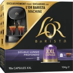 L'OR BARISTA XXL Lungo Profondo (8) - 5 X 10 Koffiecups 26 L'OR BARISTA XXL Lungo Profondo (8) - 5 X 10 Koffiecups -Koffie Kortings Winkel 1200x1196 3