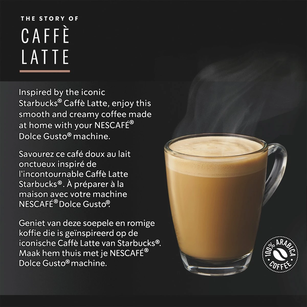 Starbucks By Dolce Gusto Caffè Latte Capsules - 36 Koffiecups 6 Starbucks By Dolce Gusto Caffè Latte Capsules - 36 Koffiecups - Afbeelding 4