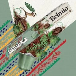 Belmio Koffiecups - ETHIOPIA Capsules - 120 Stuks -Koffie Kortings Winkel 1200x1200 120