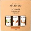 Monin Koffiesiropen MIX Set Klein 3x 5cl (Chocolate Cookie, Salted Caramel En Franse Vanille) 1 Monin Koffiesiropen MIX Set Klein 3x 5cl (Chocolate Cookie, Salted Caramel En Franse Vanille) -Koffie Kortings Winkel 1200x1200 238
