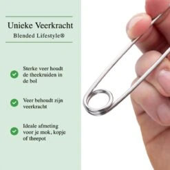 Theezeef Met Handvat Inclusief Lekplaatje - Set Van 2 Stuks - Thee Ei Voor Losse Thee - Theefilter Voor Losse Thee - Thee Infuser 12 Theezeef Met Handvat Inclusief Lekplaatje - Set Van 2 Stuks - Thee Ei Voor Losse Thee - Theefilter Voor Losse Thee - Thee Infuser -Koffie Kortings Winkel 1200x1200 338